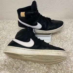 Nike Black Court Royal High Top Sneakers Women/Men